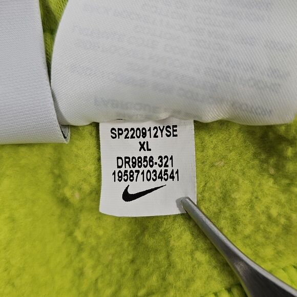 Nike Sportswear Color Clash Fleece Shorts Green/Violet DR9856-321 Men's Size XL - Picture 4 of 7